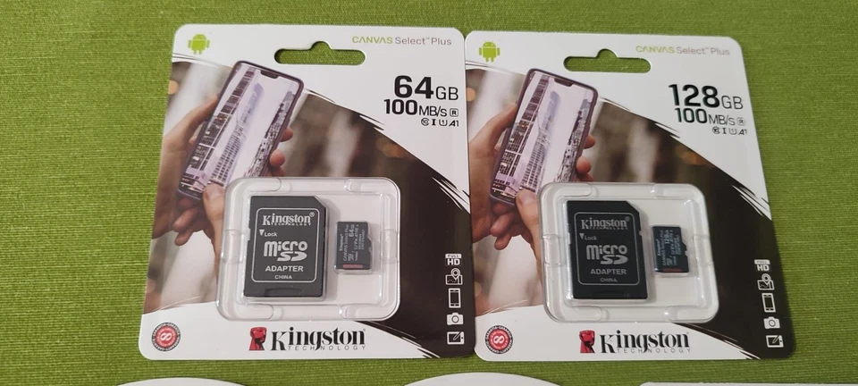 lotto 5 micro sd usb kingston verbatim sp  Flash Memory Card Class 4 - Immagine 2 di 3