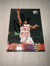 2002 Press Pass Chris Wilcox Signed Autographed Rookie Card Maryland Terrapins. rookie card picture