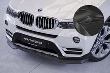 Cup Spoiler Lippe Front Ansatz Carbon Look für BMW X3 (F25) LCI CSL532-C