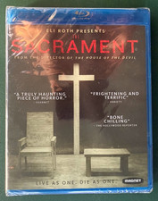 The Sacrament Blu-ray 2013, horror, A.J. Bowen, R, MINT, SEALED, Ohio seller