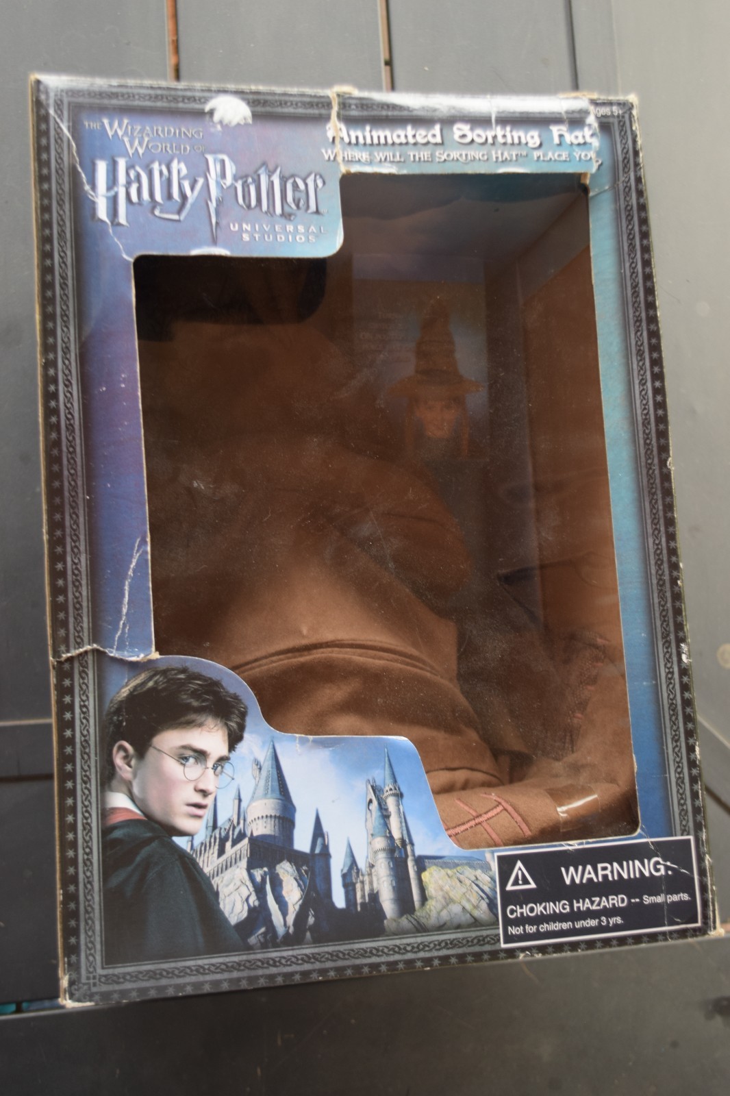 Universal Studios Wizarding World of Harry Potter Animated Sorting Hat Open Box!
