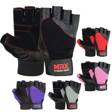 MRX Weight Lifting Gloves Gym Training Bodybuilding Fitness Powerlifting Work...