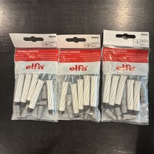 Lot Of 3 Packs: Elfa Drywall Anchors (5 pcs Per Pack) New in package art 471890