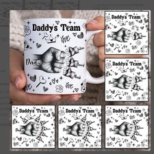 Personalised Father's day/ Dad Daddy Birthday mug gift ideas