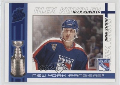 2003-04 Pacific Quest for the Cup Blue 63/150 Alex Kovalev #70 y0i