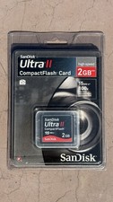 SanDisk Ultra II CompactFlash Card 2GB High Speed 15MB/s 100x