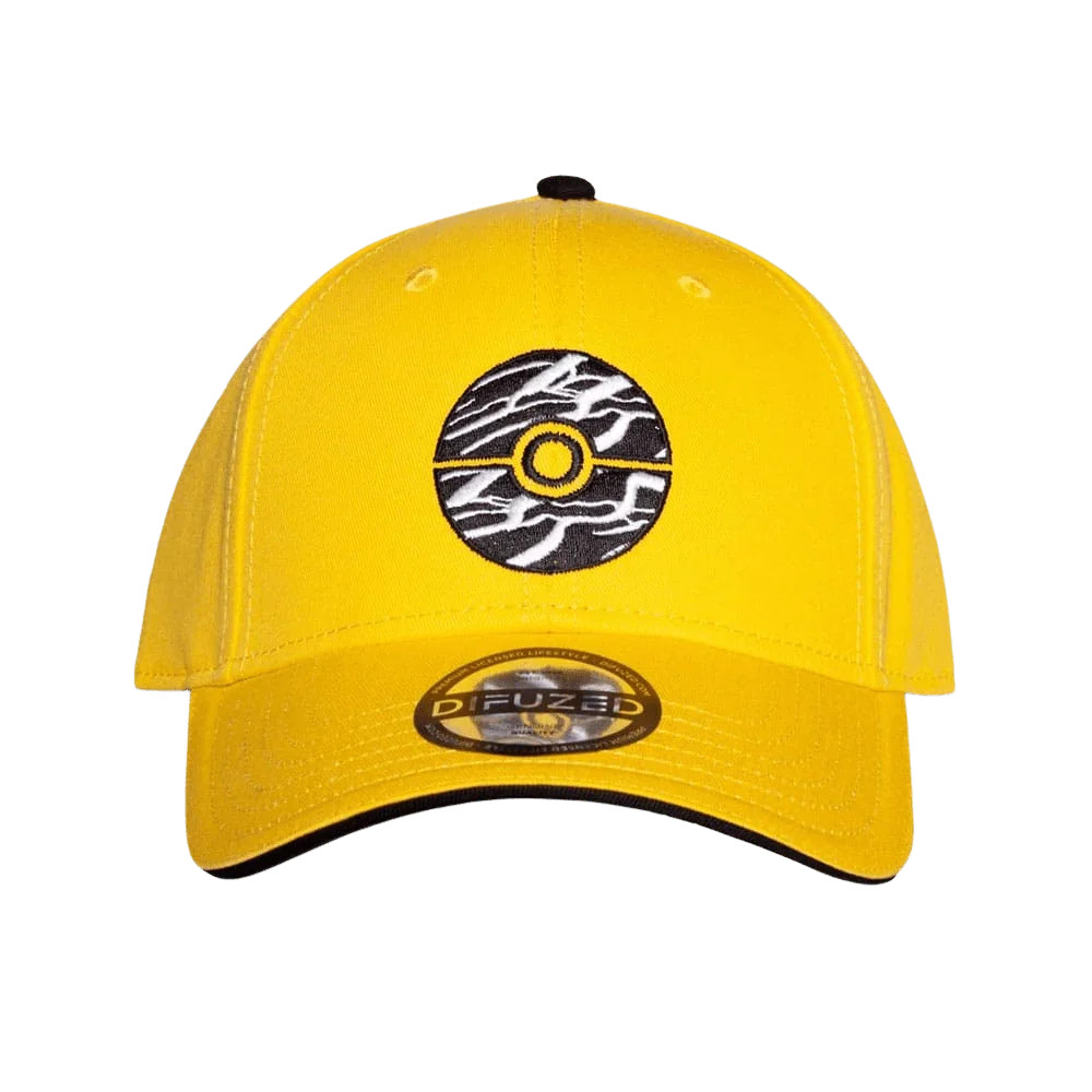 Difuzed - Pokemon - Yellow Pokeball Adjustable Cap