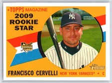 2009 Topps Heritage Francisco Cervelli Rookie New York Yankees RC #571