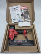 WORKPRO Air Brad Nailer Gun 50 mm, 2-in-1 Air Nail Gun/Upholstery Stapler