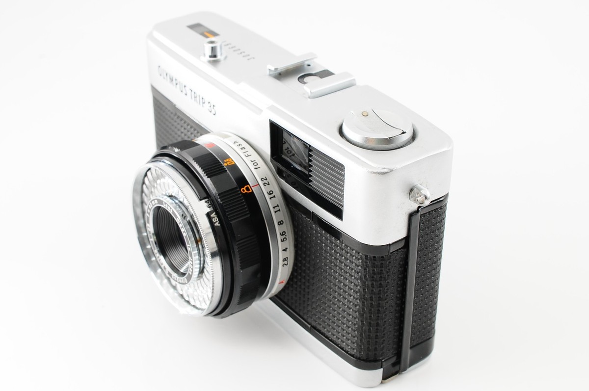 OLYMPUS TRIP 35 D.Zuiko 40mm F2.8 オリンパス OLYMPUS TRIP35 / D.Zuiko 40mm F2.8 整備済 ウッドモデル ネガ