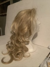 LACE FRONT FULL WIG LONG LAYERED WAVY MEDIUM BLONDE MIX