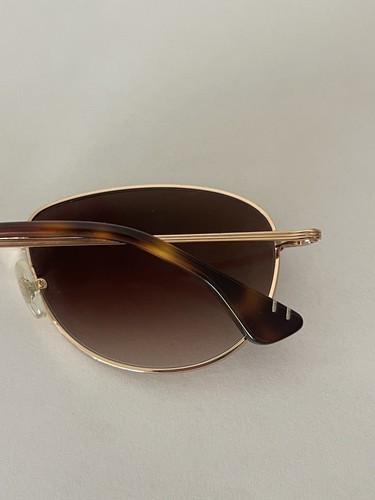Krewe/Billy Reid Vernon Gold Color Frame Sunglasses Designed in New Orleans,used - Picture 7 of 19