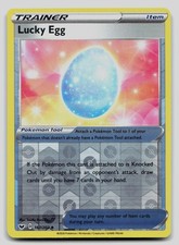 Lucky Egg 167/202 Uncommon Sword & Shield Pokemon Reverse Holo Near Mint