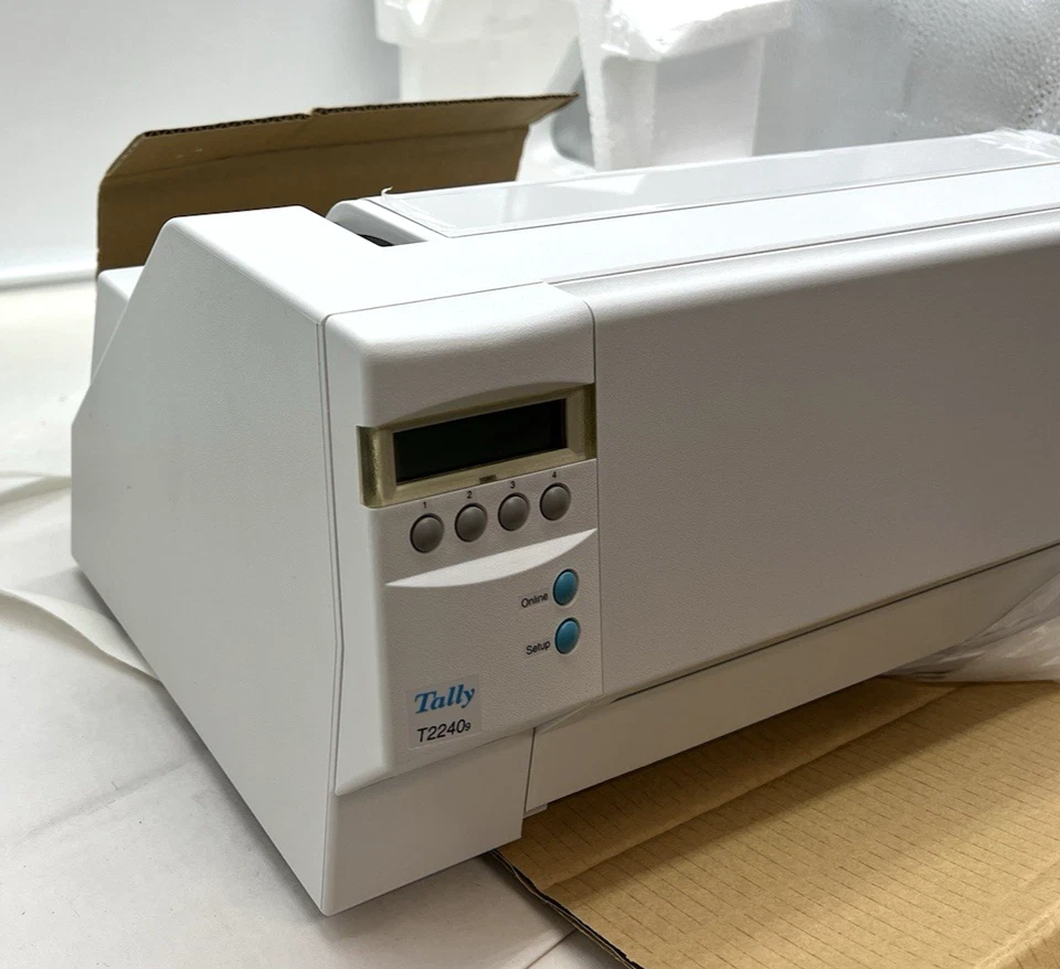 Tally T2240 T22409 T2240/9 Dot Matrix Printer (NEW) - Image 2 of 4