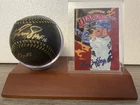 Ken Griffey Jr Signed/Auto Black MLB Baseball - #1 Pick 87, HOF 16, 13X AS - 2/2