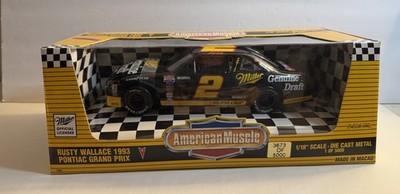 Ertl AM 3673/5000 Rusty Wallace #2 Miller 1993 Pontiac Grand Prix 1:18