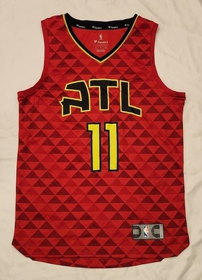 Trae Young Atlanta Hawks Fanatics Fast Break Statement Jersey Men's Small