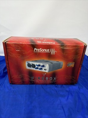 PreSonus FireBox Digital Audio 24 Bit 96K Firewire Recording Interface Complete 