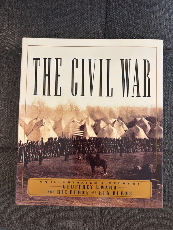 The Civil War An Illustrated History By Geoffrey C. Ward Hard Cover Book