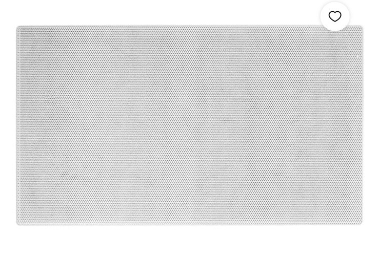 OSD Nero IWSDUAL8 in Wall 300W Subwoofer Dual 8" Graphite Cones Magnetic Grill