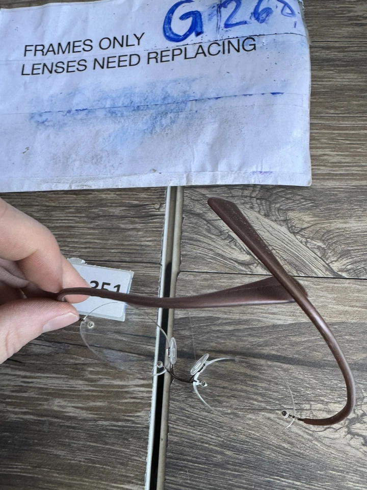 Donna Karan Eye Glasses Eyeglasses Frames 8500 692 Titanium Japan 150 - Image 4 of 4