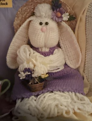 ~Crochet~Mop Doll Bunny~Pattern Only~