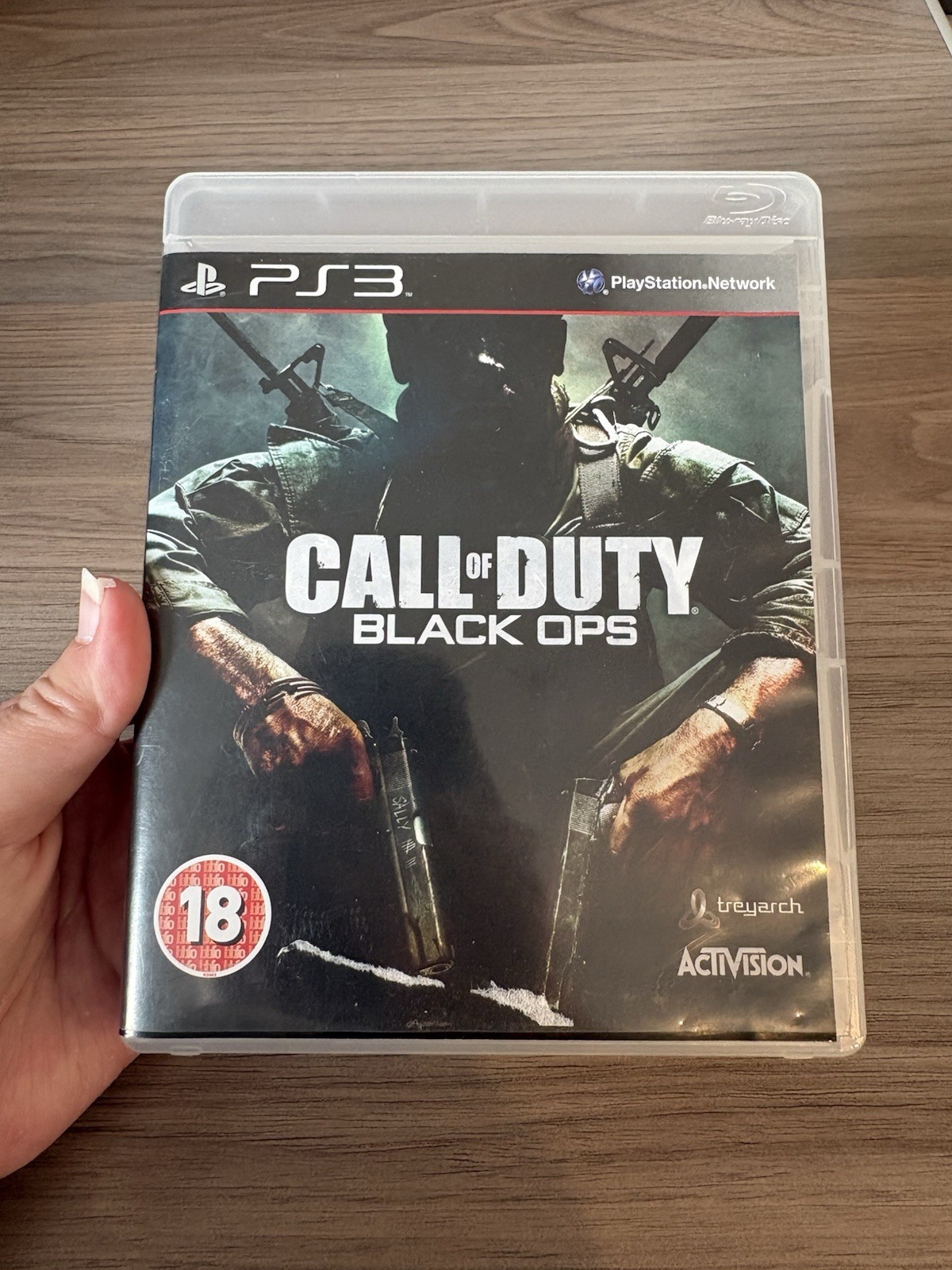 Call of Duty Black Ops PS3 PlayStation 3 2010 PAL Original Case Disc