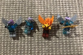 LEGO LEGENDS OF CHIMA: Vultrix's Sky Scavenger (70228) Incomplete With Manual