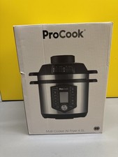 ProCook Multi Cooker 8 in 1 Multi Cooker Air Fryer 4.5l BRAND NEW