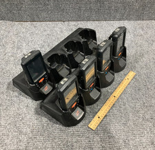 Lot Of 2 Janam Tech Crd-p4crdp4 4 Slot Charging Cradles W 5 Hand Scanners Lot Of 2 Janam Tech Crd-p4crdp4 4 Slot Charging Cradles W 5 Hand Scanners
