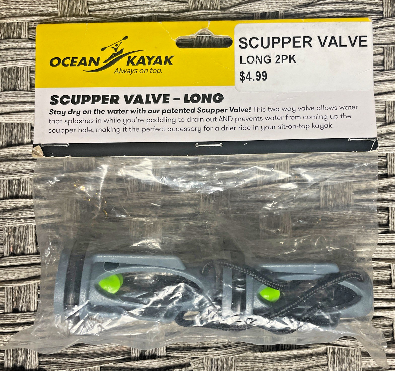 Scupper Valves (set Of 2) - Discontinued Item - New Unopened
