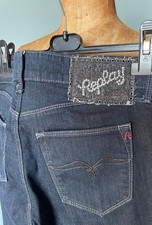 Hose Replay Jeans Vintage Denim Gr. 28 / 32 bootcut Glitzer Damen Mädchen
