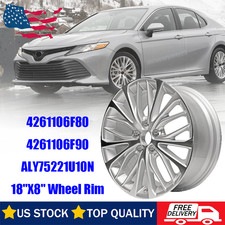 New Alloy Wheel For 2018-2020 Toyota Camry Xle 18 X 8 Inch Silver Rim 4261106f80