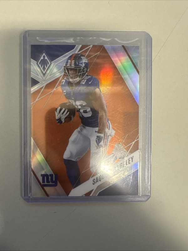 2022 Panini Phoenix - Saquon Barkley #96 Orange /99