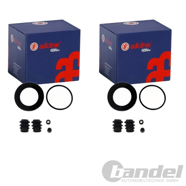 2X Autofren Bremssattel RAPARATUR-SATZ Vorne Passend FüR Daihatsu Sirion-image