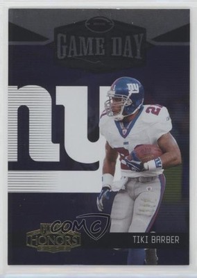 2005 Playoff Honors Game Day Foil /250 Tiki Barber #GD-11 gp1