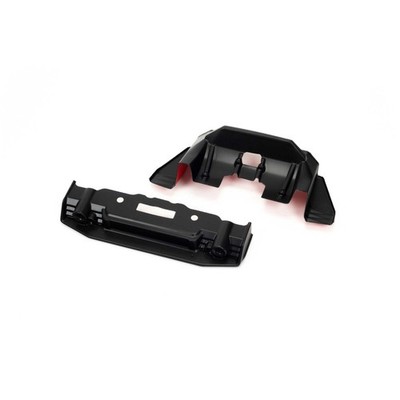 ARRMA FELONY Painted Splitter And Diffuser Black/Red ARA410008 Car/Truck  Bodies