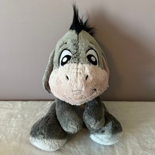 Baby Disney Parks Eeyore Stuffed Animal One Size Gray Pink big feet