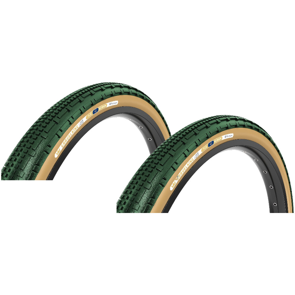 Panaracer GravelKing SK 700x45 Tubeless Gravel Bike Tires with TuffTex Casing - 18490₽