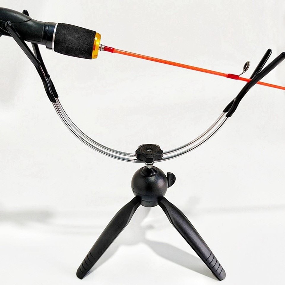QUEENBAR Set Canna Da Pesca Sul Ghiaccio Con Mulinello – Portatile, In Acciaio Inox E Alluminio, Sensibile E Robusta, Perfetta Per La Pesca Invernale