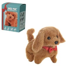 Peluche Cane Robot Interattivo Cucciolo Cammina e Abbaia Giocattolo Cute 🎁✨