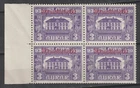 Iceland [10.1] 3.aur Parliament 1930 "þjónusta" MNH ** blokk of 4.