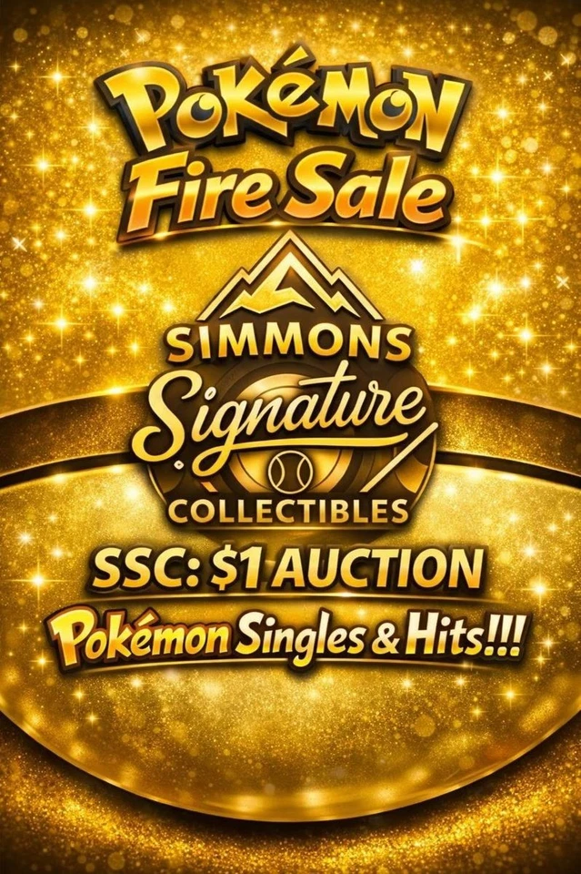 SSC: Pokemon Fire Sale!!! Auctions Starting at $1