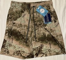 Realtree Fishing Mens Xtreme Camo Hybrid Stretch Quick Dry UPF50 Shorts Sz S NWT