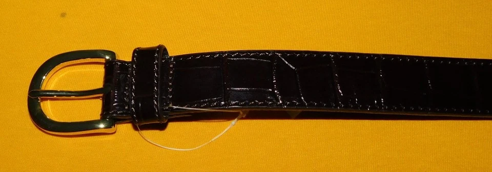 WOMEN'S J. CREW BROWN GENUINE ITALIAN LEATHER NWOT BELT SIZE S - 32/80cm.. - Image 2 of 4