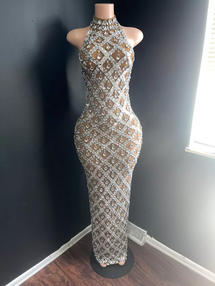 rhinestone birthday dress