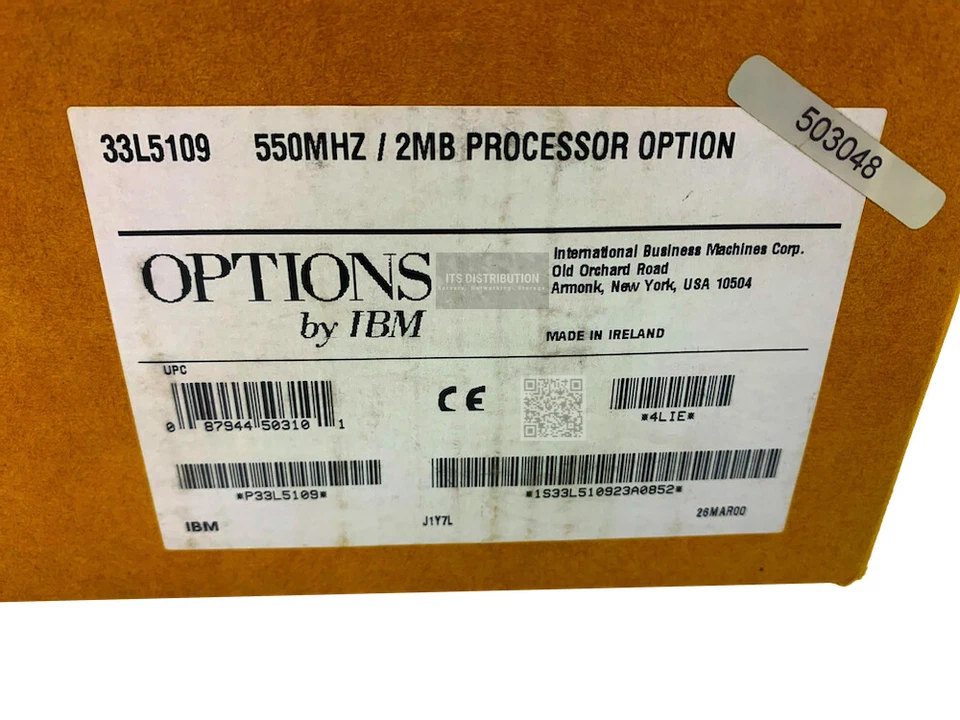 33L5109 I New Sealed IBM Intel Pentium III Xeon 550MHz Processor Upgrade - Image 2 of 4