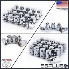 Toyota Stock/AM Rim Lug Nut/Wheel Lock 5-Lug Model Fit Pruis/Corolla/Rav4/Camry
