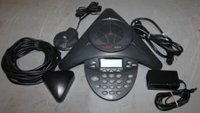 Avaya 4690 IP VoIP conference speaker, microphone, wall module