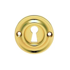 Small Standard Keyhole Cover Escutcheon